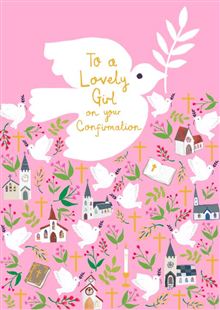 Conf Girl 7x5 - Conf Icons Dove