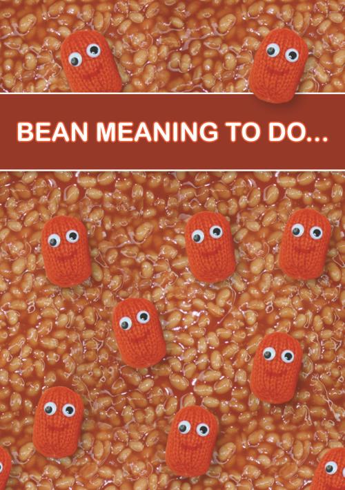 *A5 Journal - Bean meaning to do