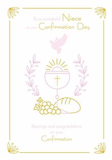 Niece 8x5 - Chalice And Bread